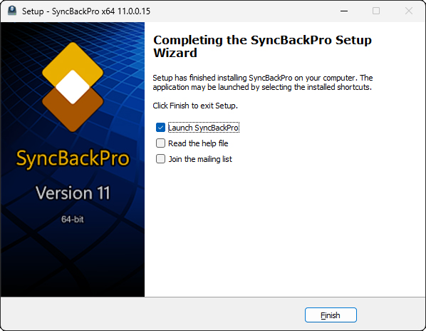syncback_setup syncback_setup
